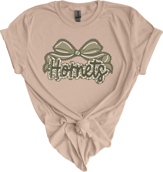 Hornets Camo Bow-AHSPTO