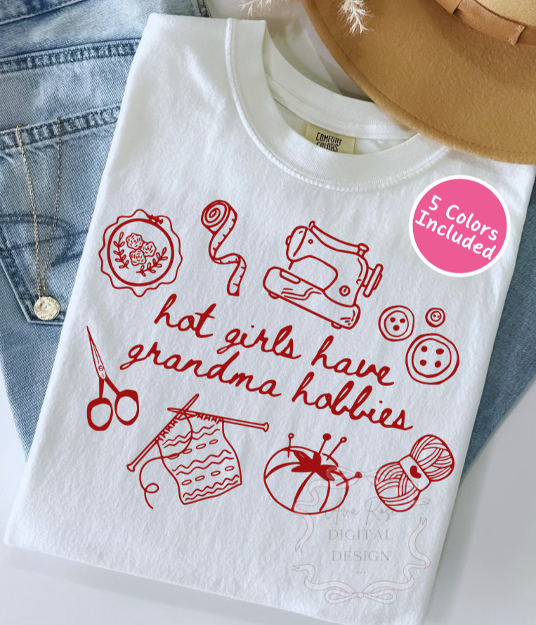 HOT GIRLS HAVE GRANDMA HOBBIES-TRANSFER ONLY