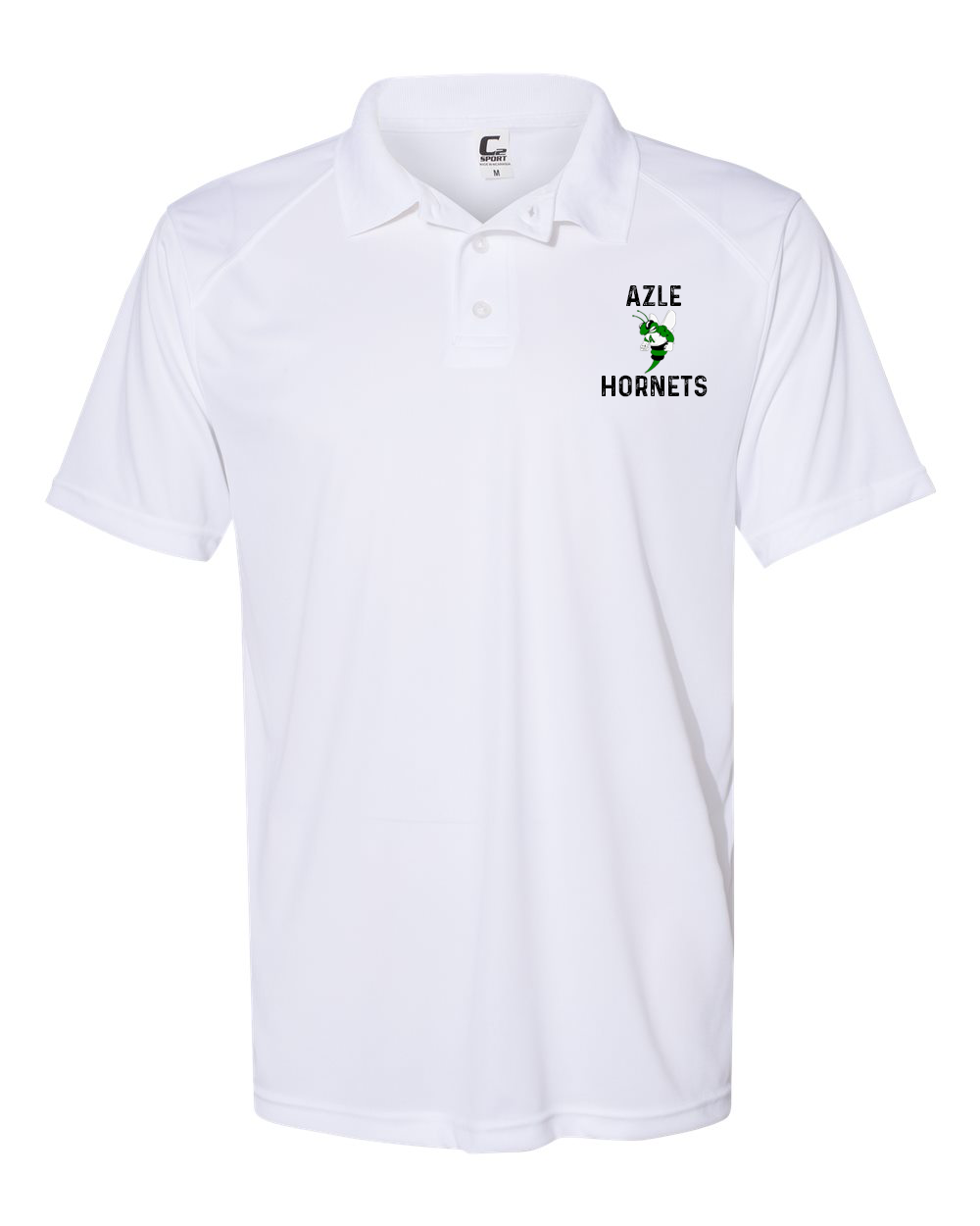 White Men’s Polo Dri-FIT-HSCHEER