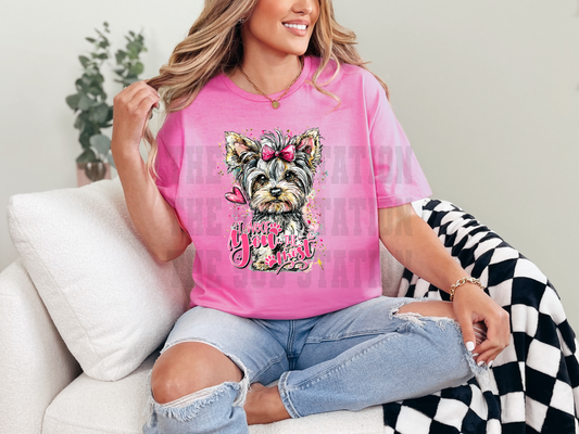 I Woof You The Most Yorkie- TRANSFER ONLY