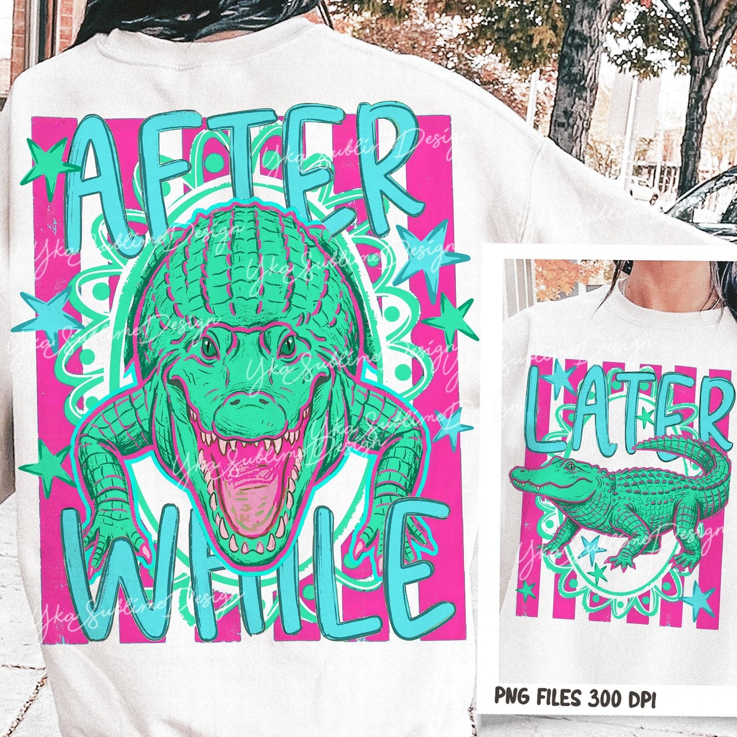 After While Crocodile Big Mouth- Transfer Only