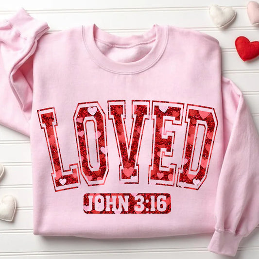 LOVED JOHN 3:16-TRANSFER ONLY