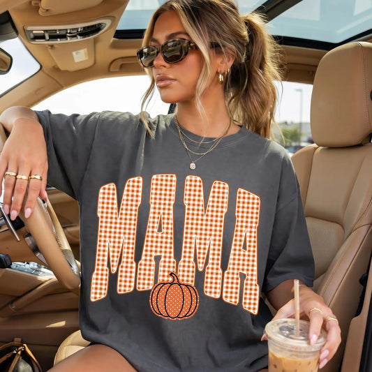 MAMA Gingham Fall- TRANSFER ONLY