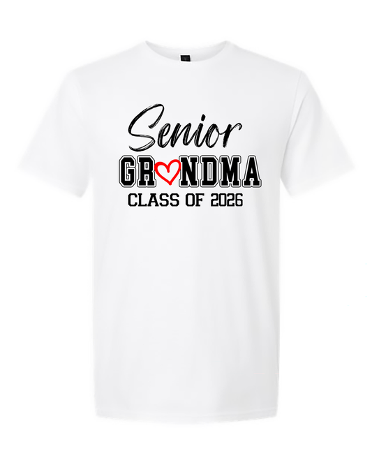 SENIOR HEART FAMILY SHIRT-Comfort Colors-AHS2026
