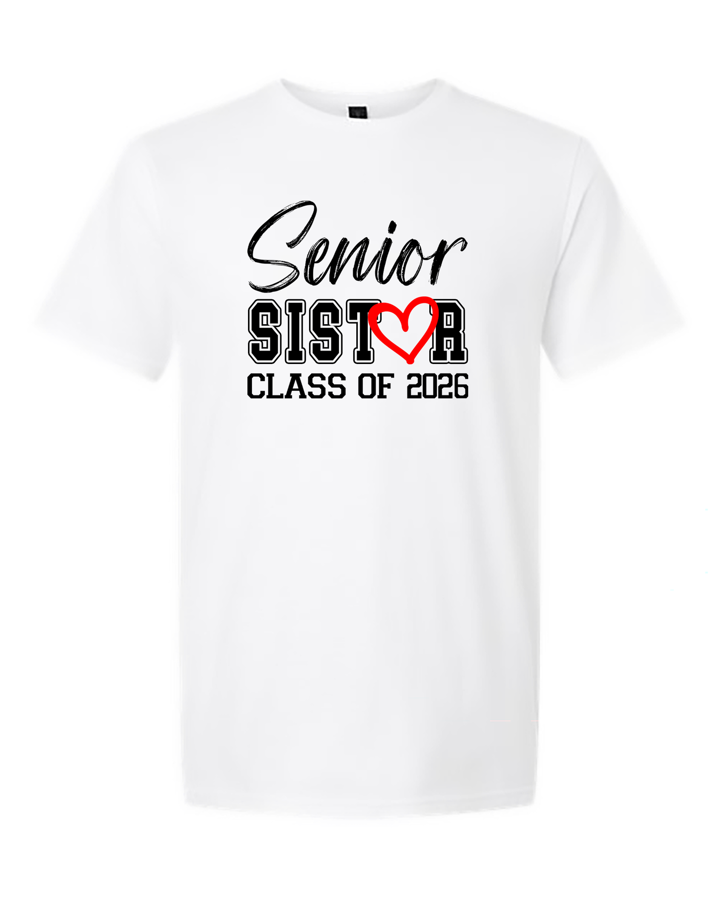 SENIOR HEART FAMILY SHIRT-Comfort Colors-AHS2026