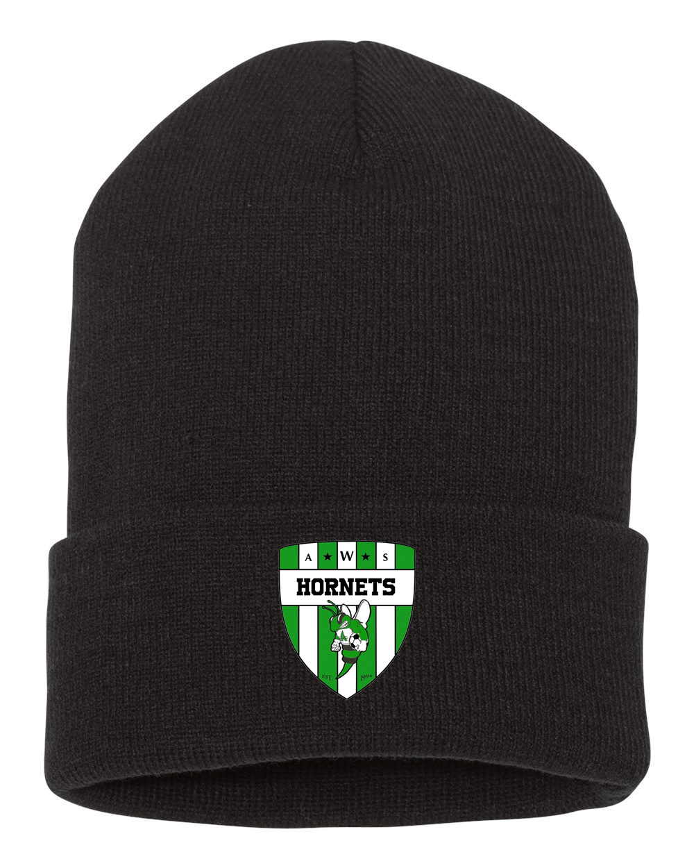 LADY HORNETS SOCCER BADGE EMBROIDERY BEANIE-AHSSOCCER