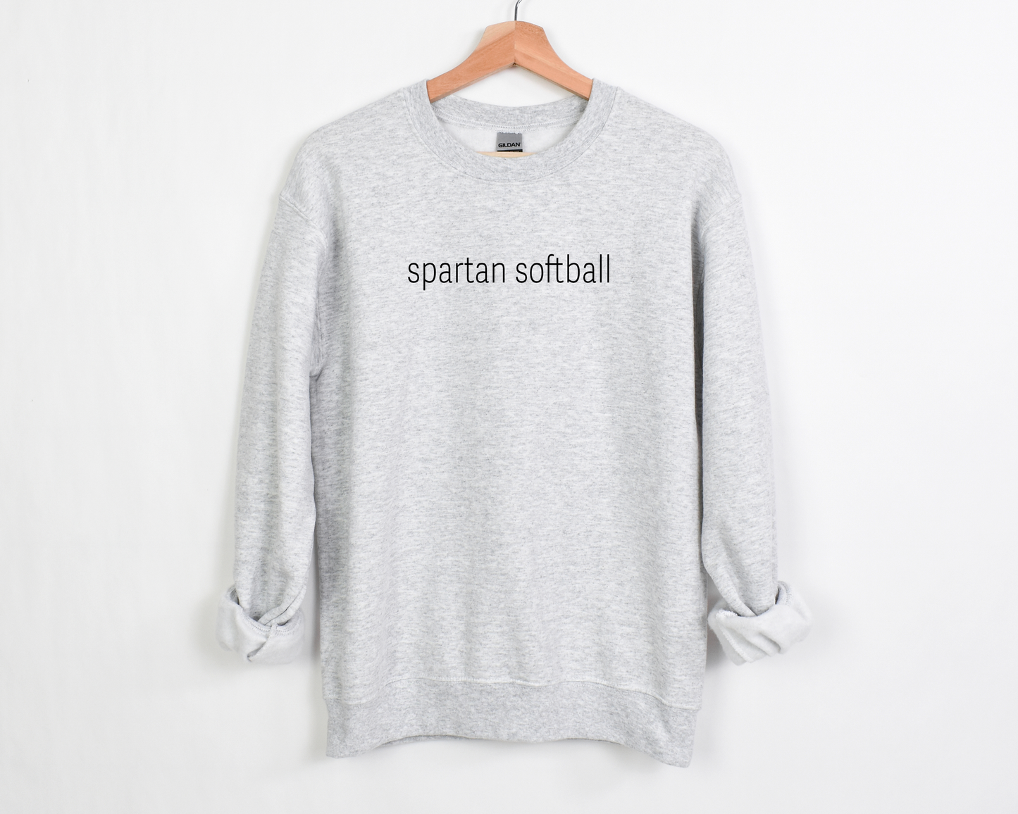 Spartan Softball Simple Sweatshirt-CENN