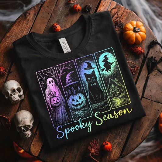 Spooky Season Colorful- TRANSFER ONLY
