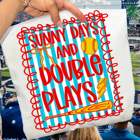 Sunny Days and Double Plays Softball- Transfer Only
