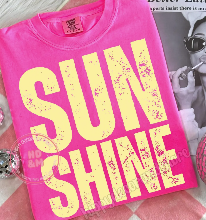 Sunshine Yellow- TRANSFER ONLY
