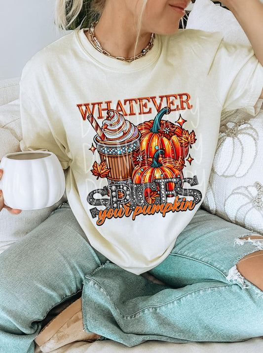WHATEVER SPICES YOUR PUMPKIN-TRANSFER ONLY