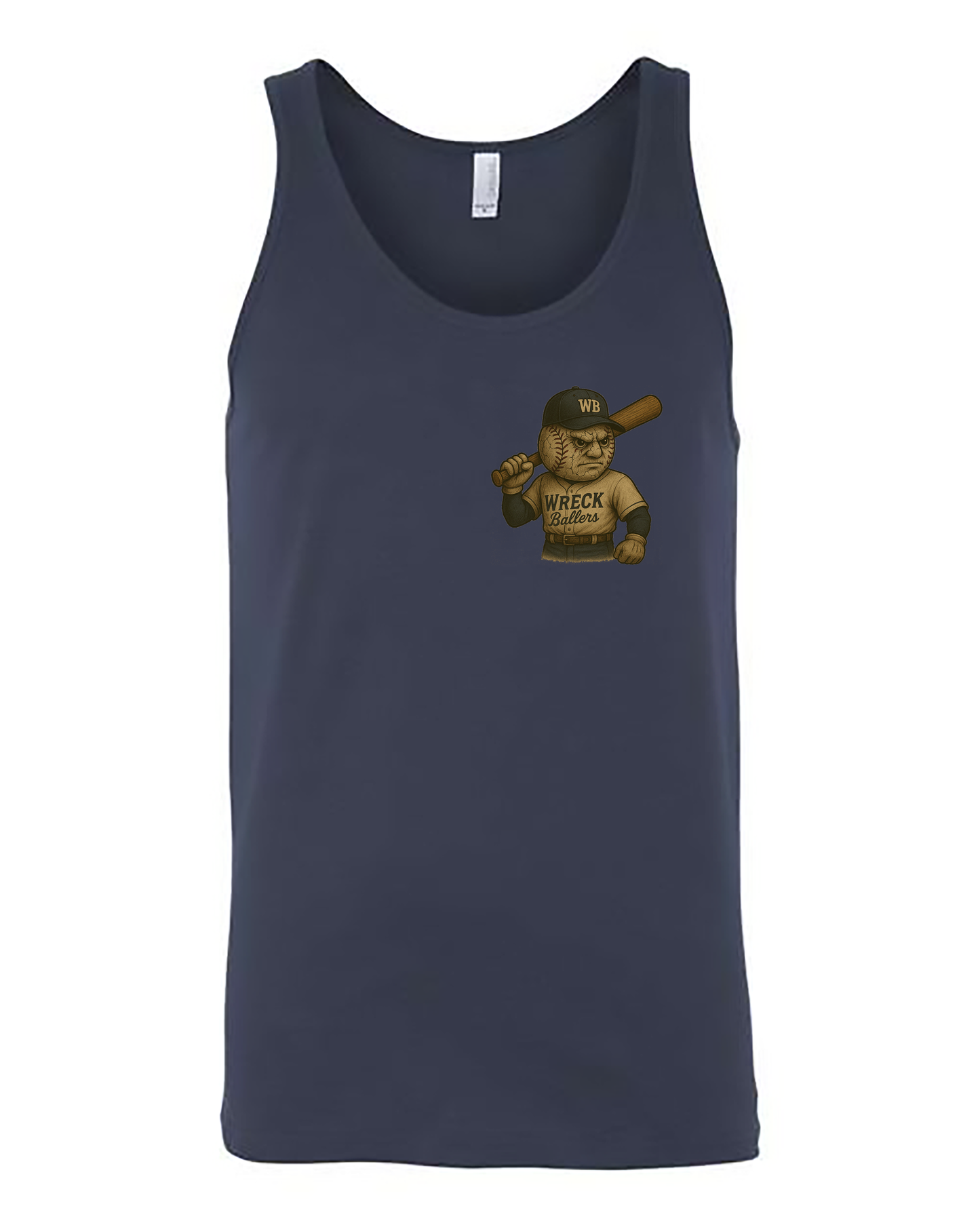 Wreck Ballers Tank-Wreck Ballers Baseball Head
