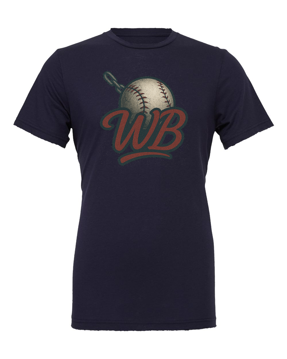 Wreck Ballers Navy Tee-Ball and Chain WB