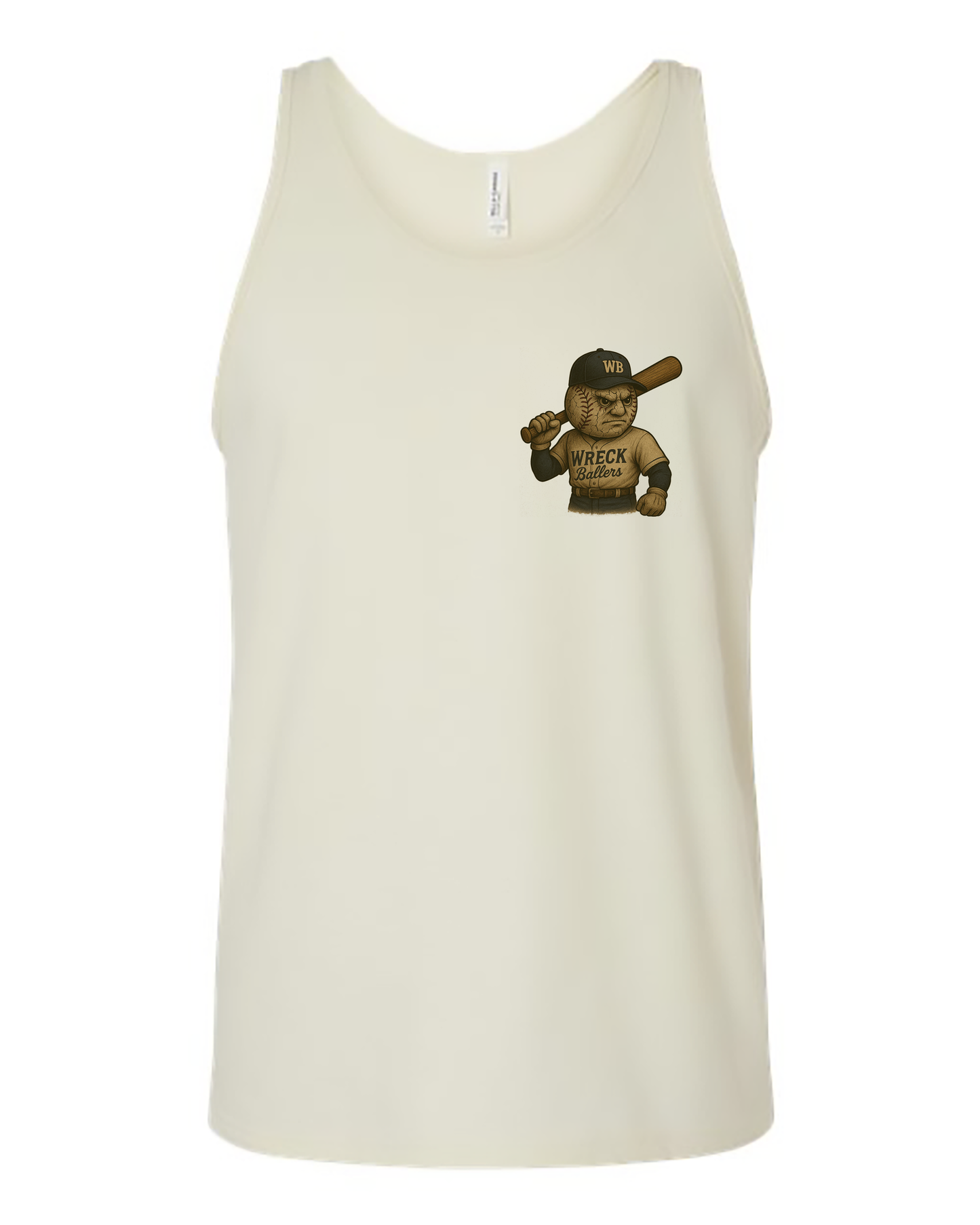 Wreck Ballers Tank-Wreck Ballers Baseball Head