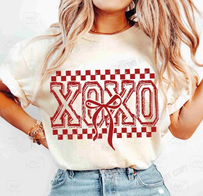 XOXO Red-TRANSFER ONLY