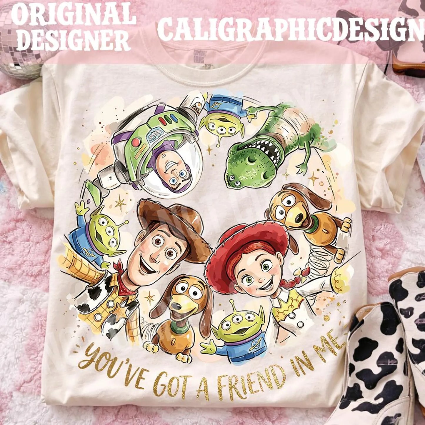 You have a friend in me-Family Cirlce- TRANSFER ONLY