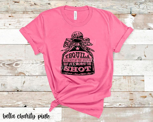 Tequila may not be the answer Tee