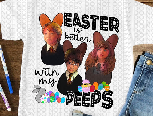 EASTER PEEPS POTTER -TRANSFER ONLY