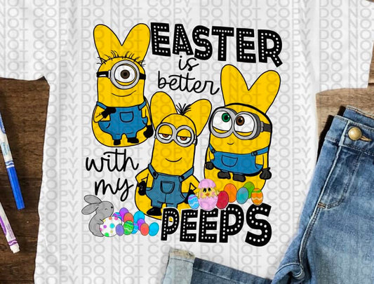 EASTER PEEPS MINIONS-TRANSFER ONLY