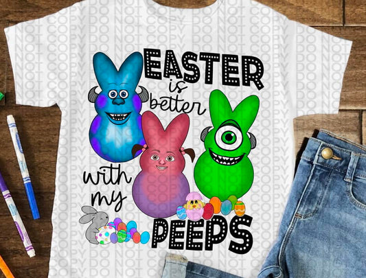 EASTER PEEPS MONSTERS -TRANSFER ONLY