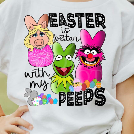 EASTER PEEPS MUPPET BABIES-TRANSFER ONLY