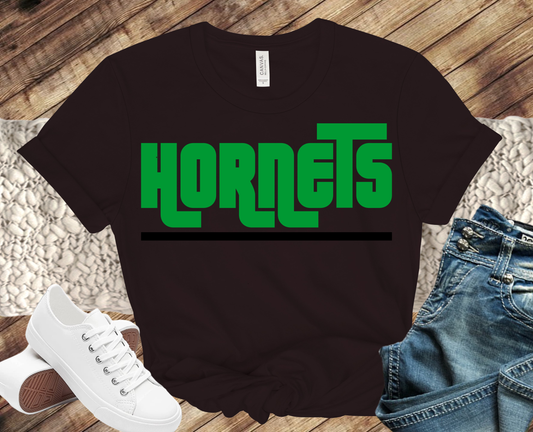 Hornets Block Letters-AHSSB