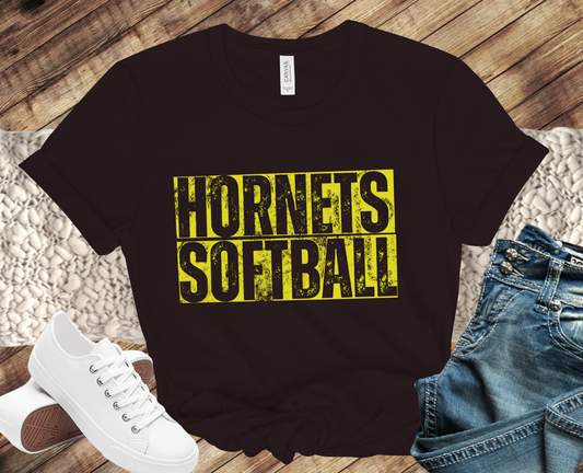 Hornets Softball Yellow-AHSSB