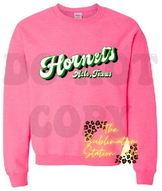 LAYERED HORNETS SWEATSHIRT-AJH