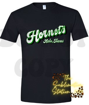 LAYERED HORNETS TEE-AJH