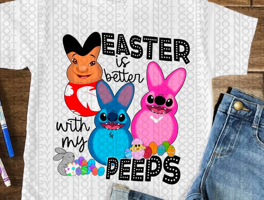 Easter Peeps Lilo and Stitch