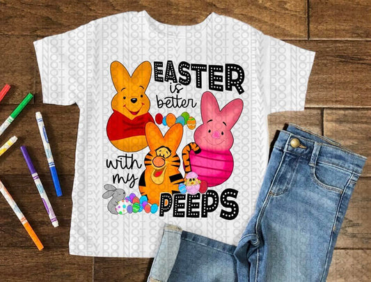 Easter Peeps Pooh and Friends