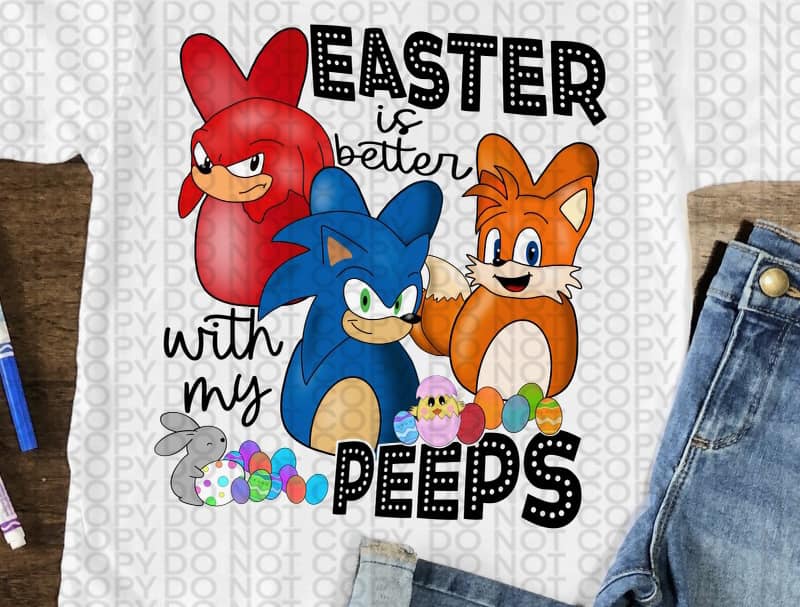 Easter Peeps Sonic