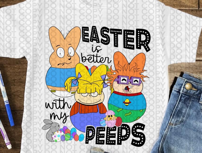 Easter Peeps Rugrats -TRANSFER ONLY