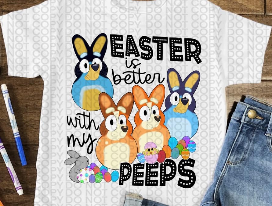 Easter Peeps -TRANSFER ONLY