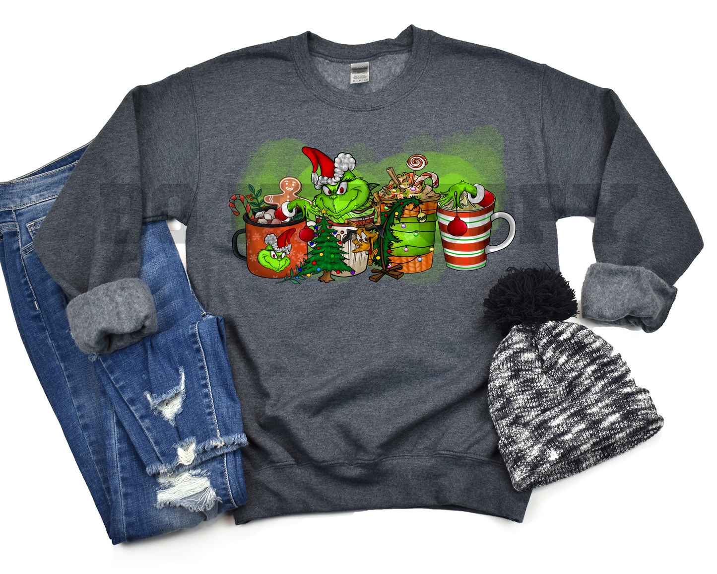 Grinch Coffee and Christmas