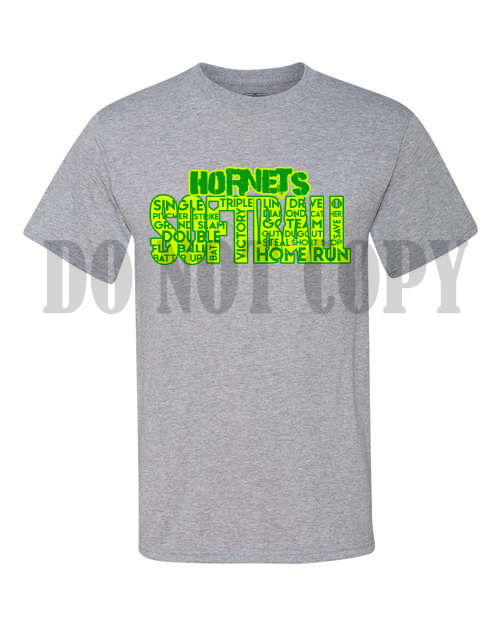 Softball Word Scramble Tee