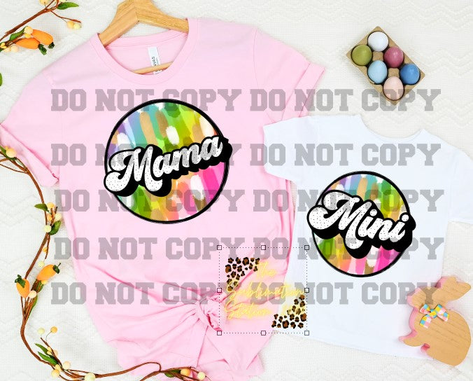 MAMA PAINT CIRCLE-TRANSFER ONLY