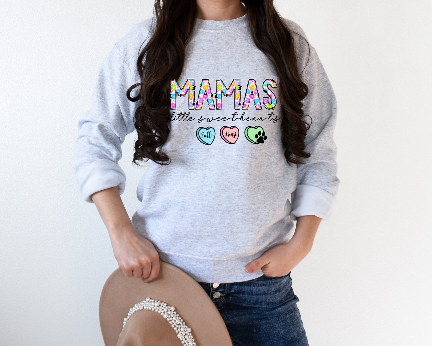 MAMA'S LITTLE SWEATHEARTS ANIMALS-HEARTS NOT INCLUDED-TRANSFER ONLY