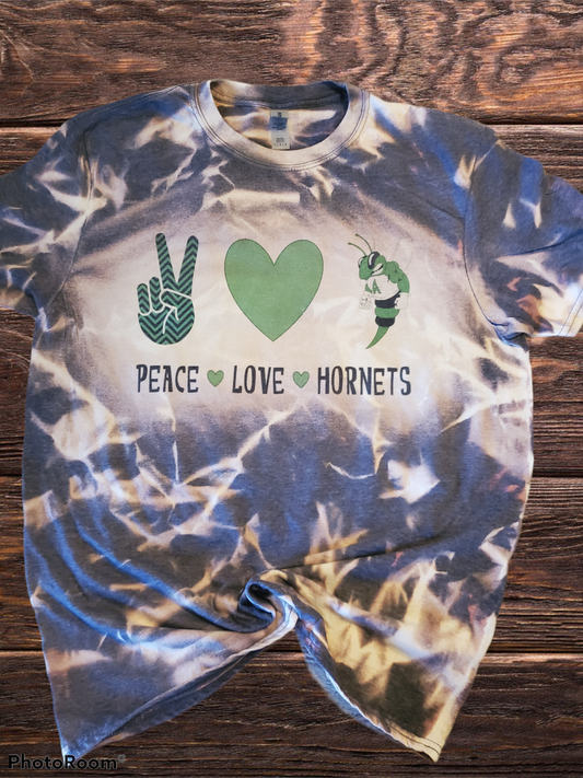 Peace Love Hornets Shirt