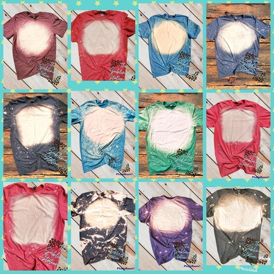 Bleached Tees-Adult