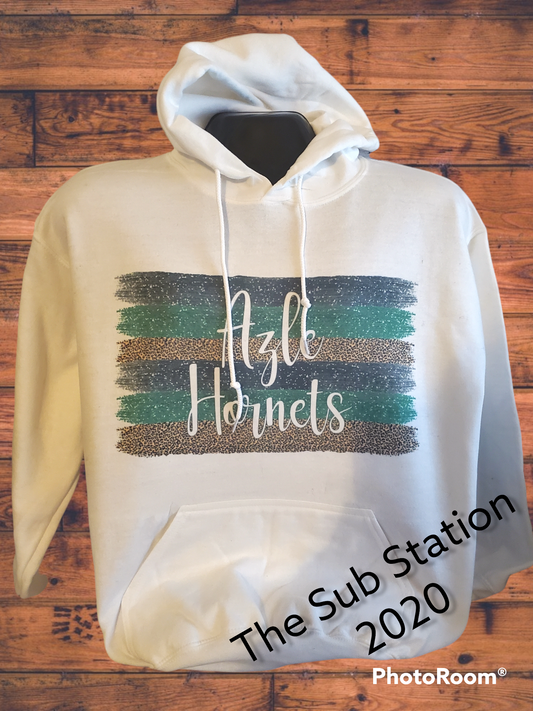 White-Azle Hornets Hoodie