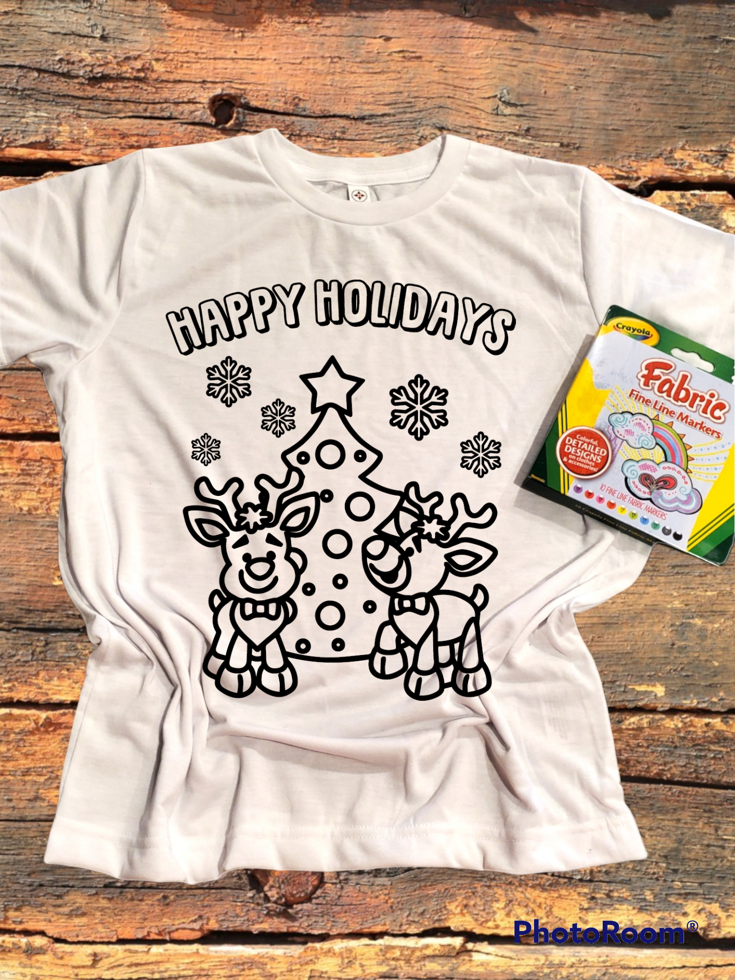 Coloring Christmas Tees