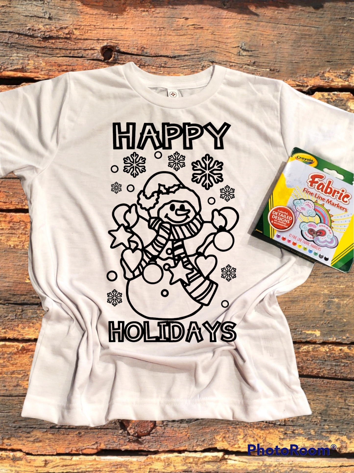 Coloring Christmas Tees