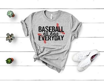 Baseball All Day Every Day Tee