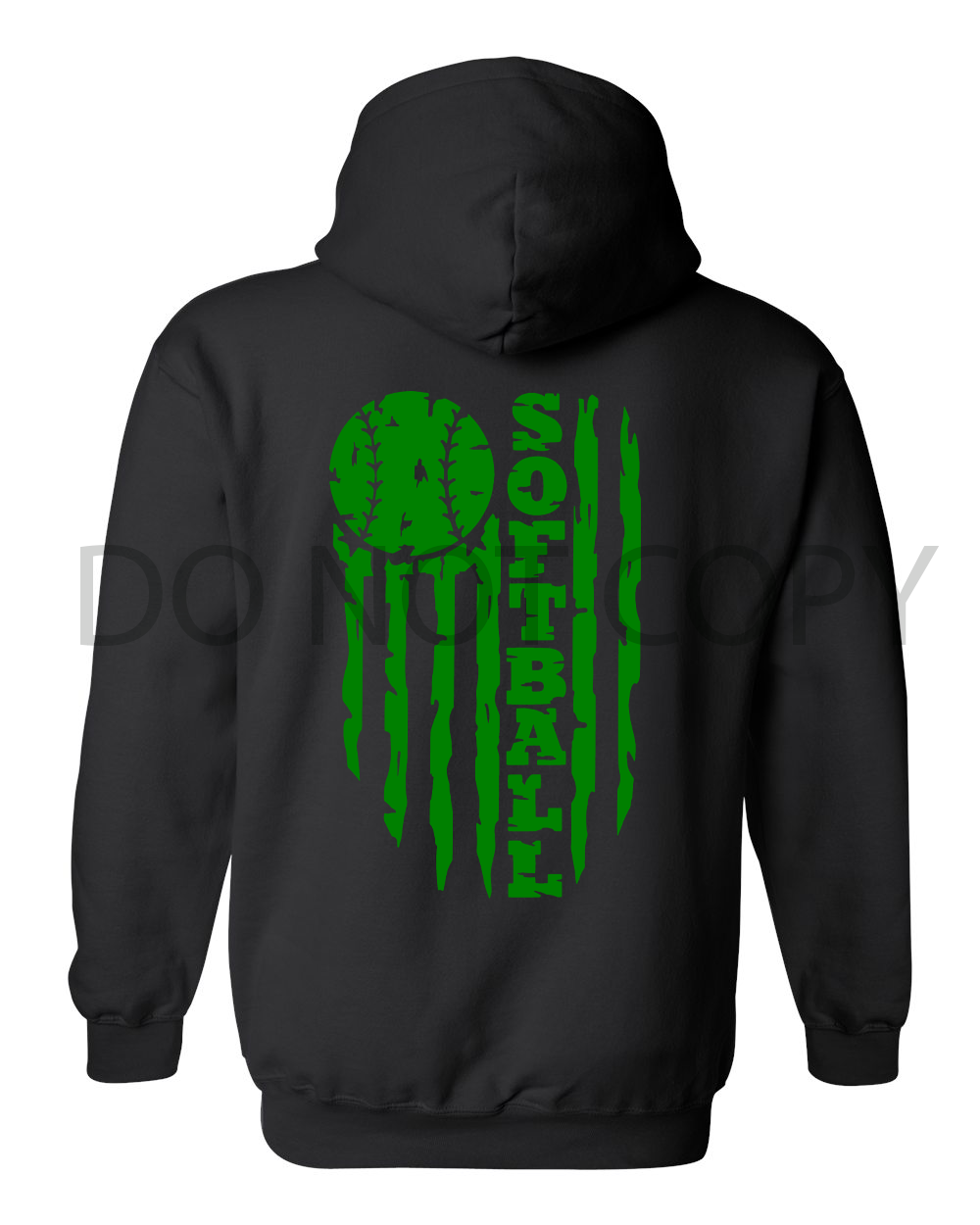 Azle Softball Flag Sweater