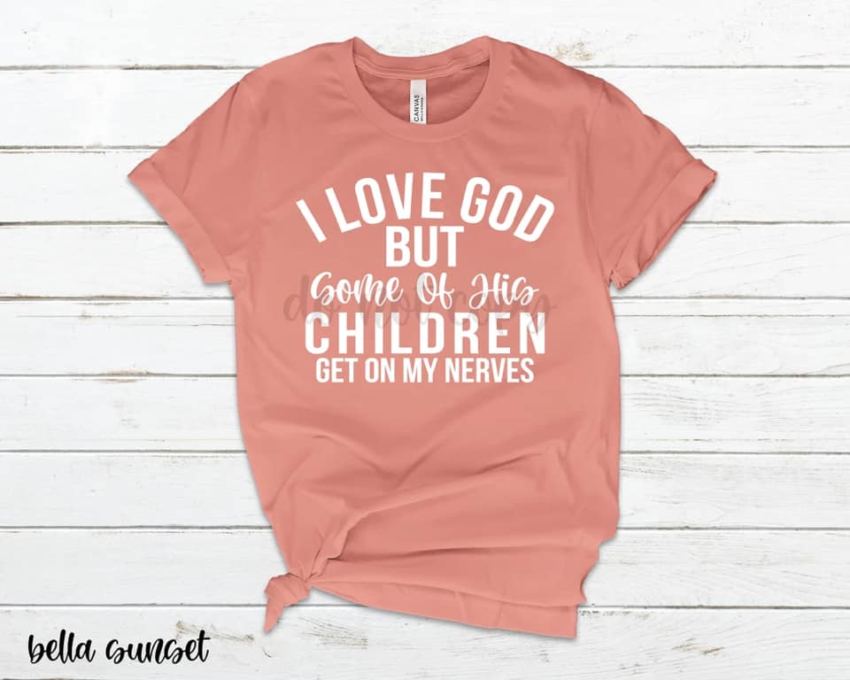 I love god but...