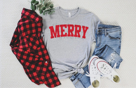 MERRY-Puffy Tee