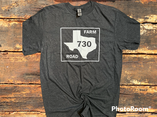 730 Tee Dark Heather-HSCHEER