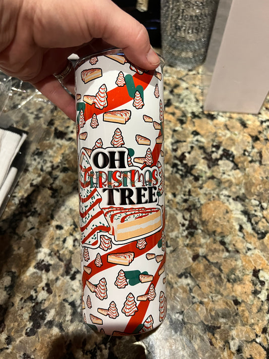 Oh Christmas Tree Tumbler-20 oz