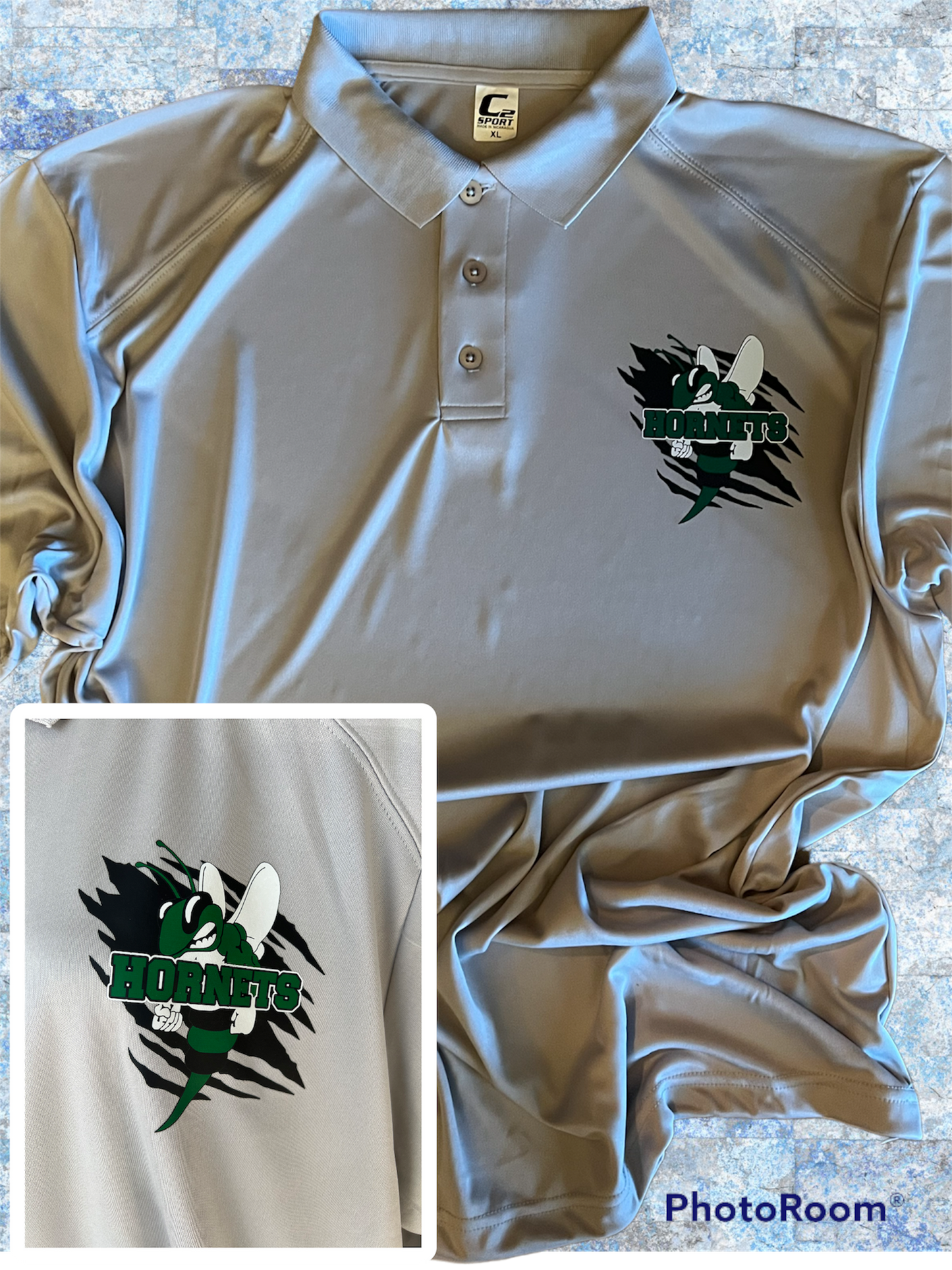 Ripped Hornets Performance Polo